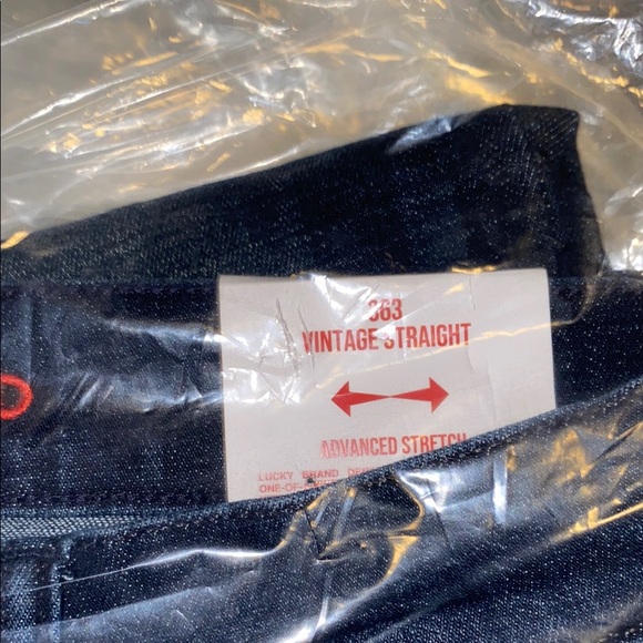 Box41 Lucky Brand Vintage Straight Jeans Size 32/34 - Picture 11 of 12